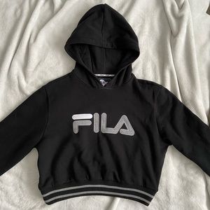 Fila Cropped Hoodie